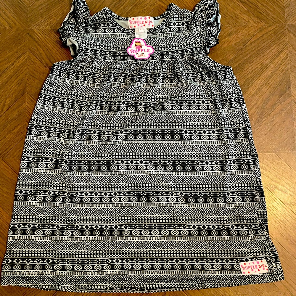 Ruffle girl dress